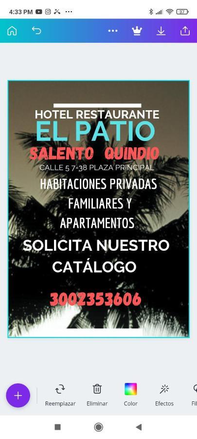 Hospedaje Los Balcones 살렌토 외부 사진