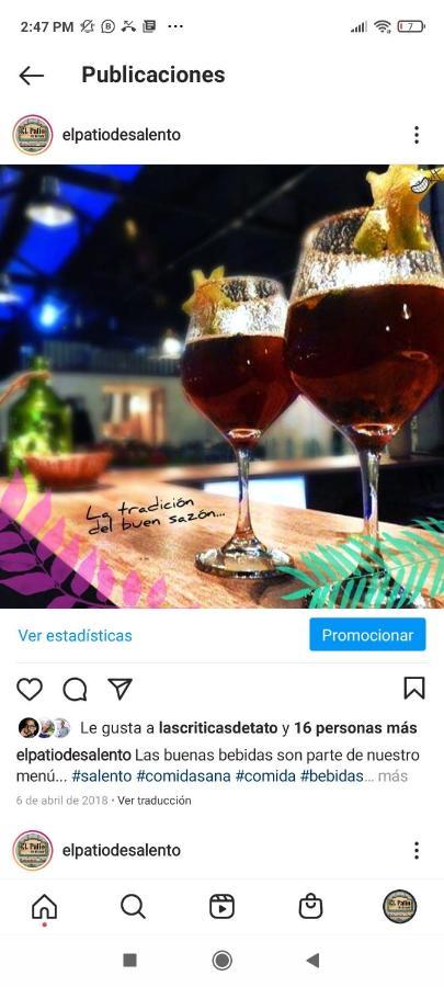 Hospedaje Los Balcones 살렌토 외부 사진