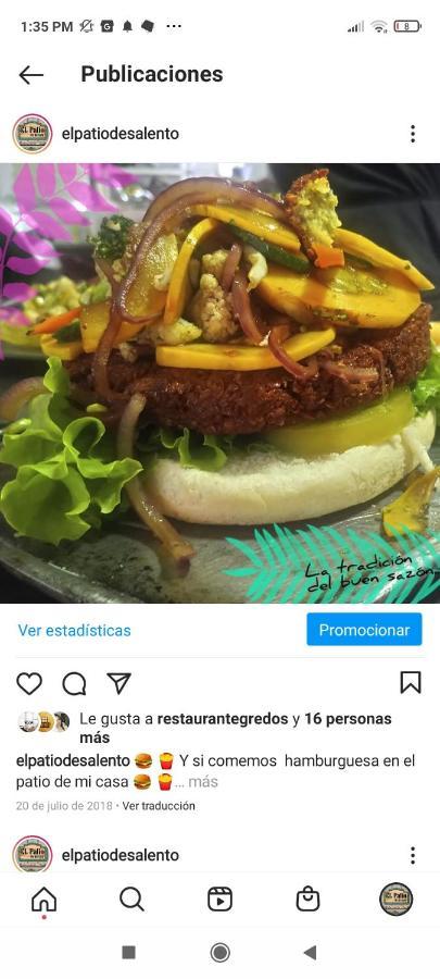 Hospedaje Los Balcones 살렌토 외부 사진